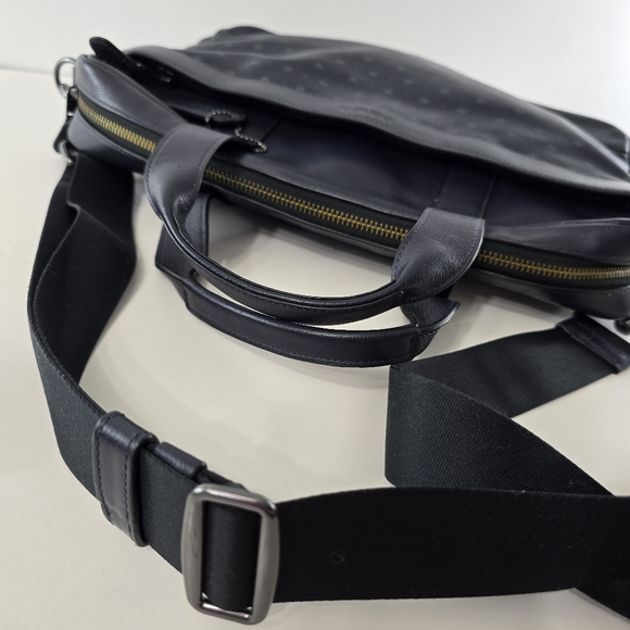 Coach Hamilton Leather Star Dot Laptop Portfolio Business Commuter Crossbody Bag - Picture 13 of 16